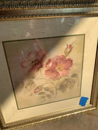 Blum Floral Framed Prints (set of 2)