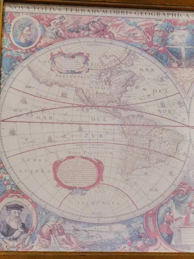 Henricus Hondius Nova Totivs Terrarvm Map