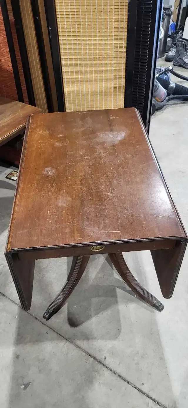 Drop Leaf Dining Table - Gibbard