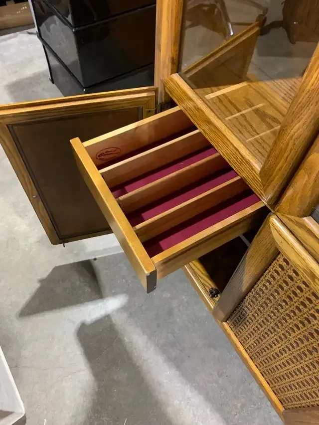House of Braemore Oak Display Cabinet