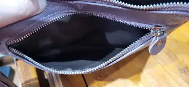 Befen Leather Crossbody Clutch Bag Lavender