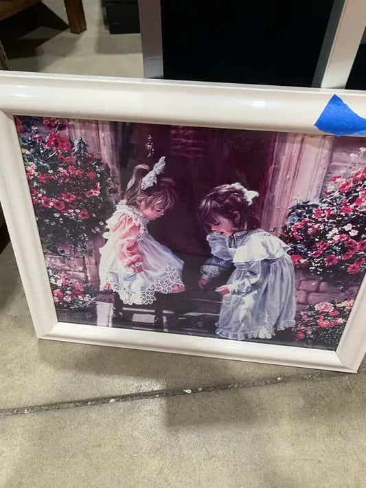 Framed Children's Artwork