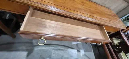 Console Table Oak Drexel Heritage