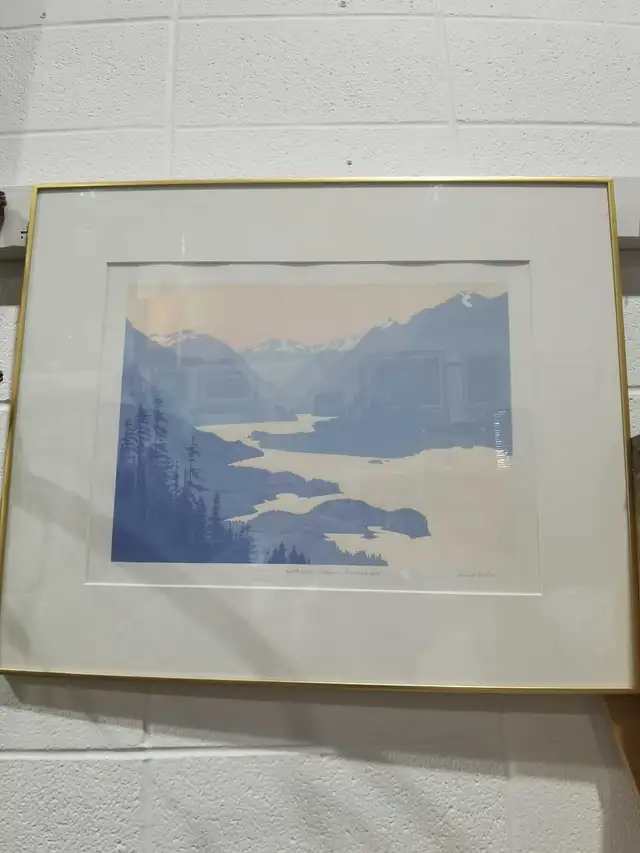 Rachel Gourley Art Print Buttle Lake