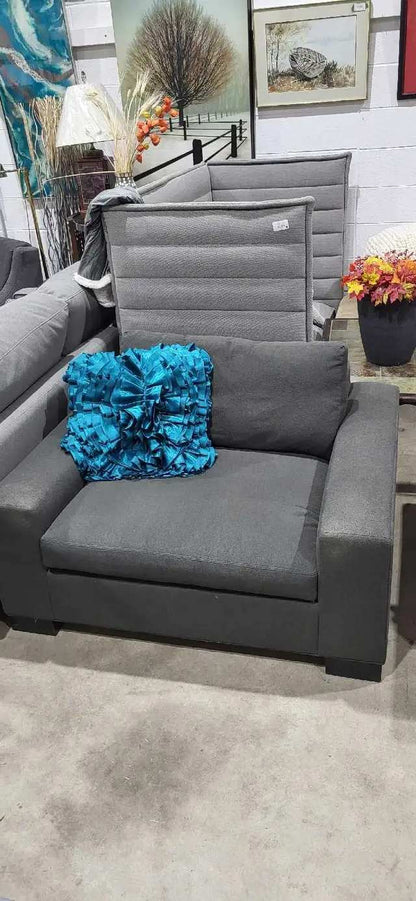 McCreary Modern Grey Accent Chairs