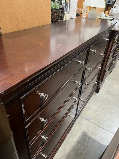 Dresser with mirror