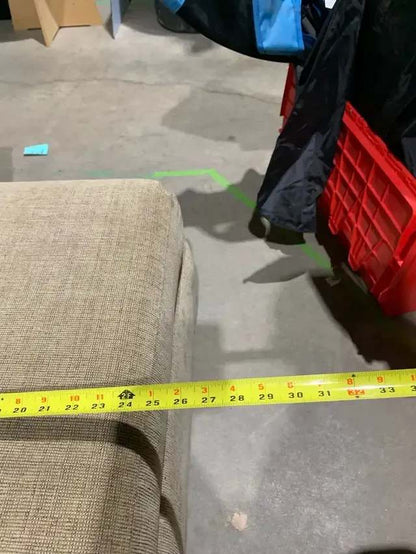 Fabric Ottoman