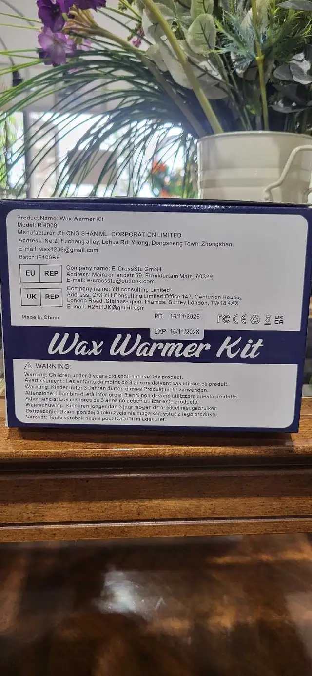 Wax Warmer Kit Unopened with Safety Seal - Mutiple Available