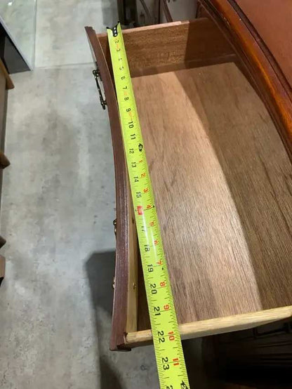 12 Drawer Dresser with Curved Front