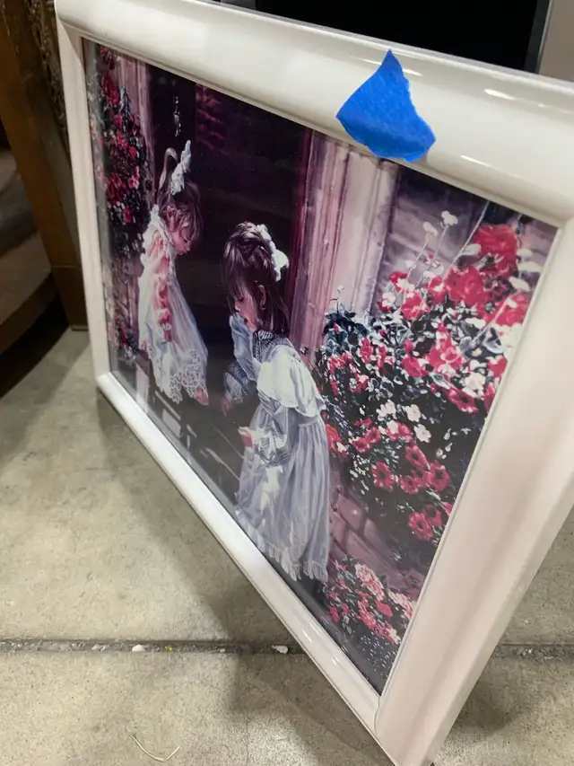 Framed Children's Artwork