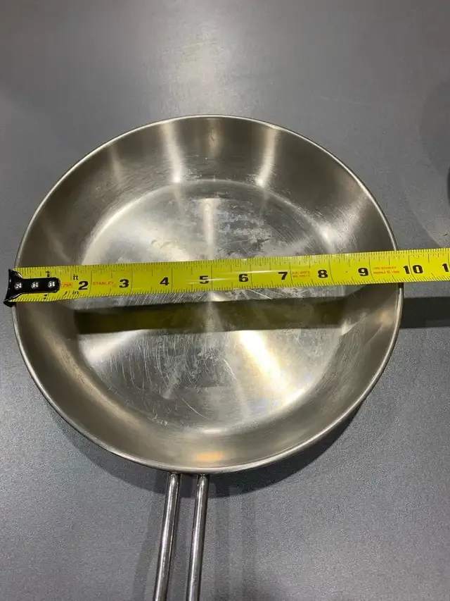Lagostina Stainless Steel Pan Set of 2