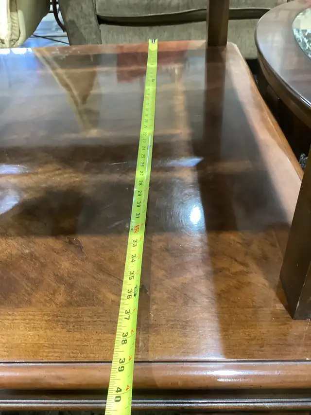 Dark wood Drexel Heritage Coffee Table