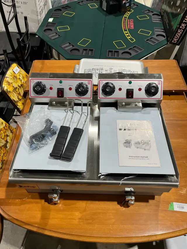 Zakop Double Electric Fryer