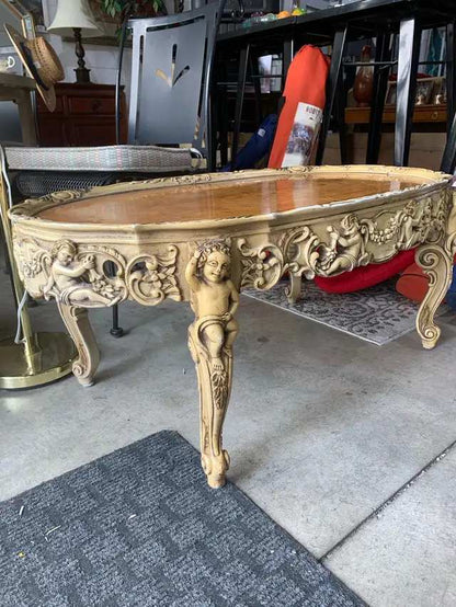 Italian Oval Coffee Table