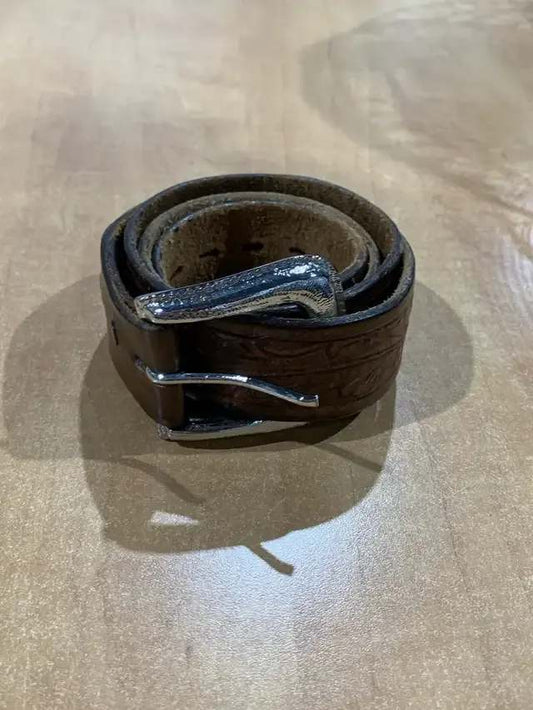 Western Leather Belt Size S/M