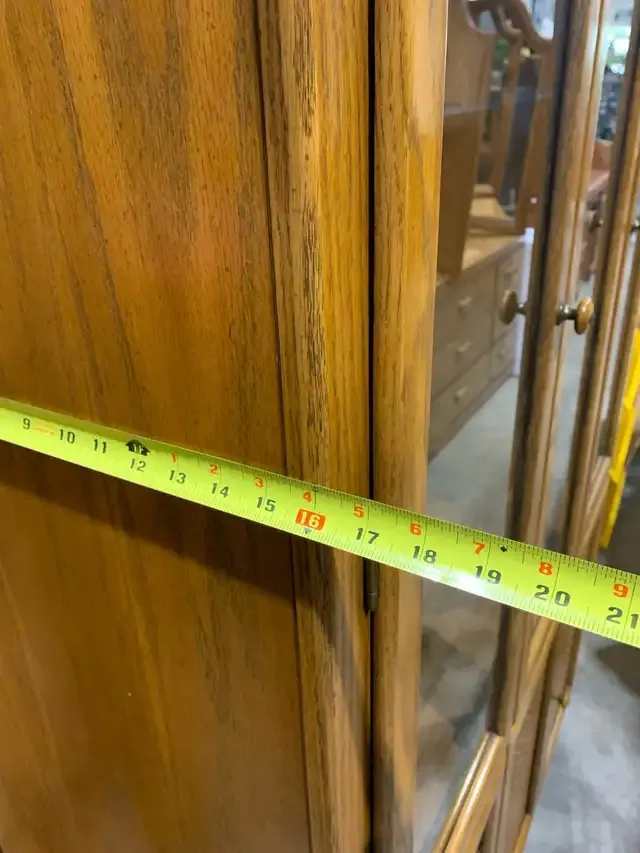 House of Braemore Oak Display Cabinet