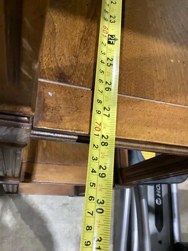 7’ Vintage Tall Wooden Shelf