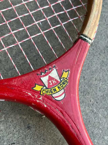 Chien Kong Vintage Wooden Badminton Rackets