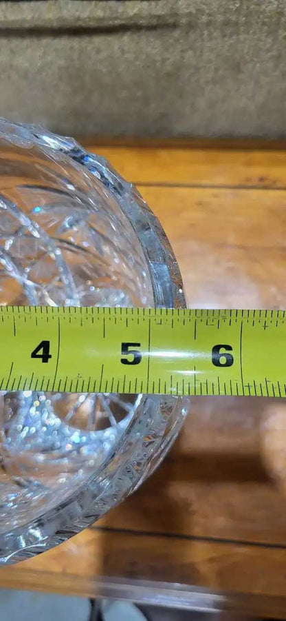 Lead Crystal Vase Large