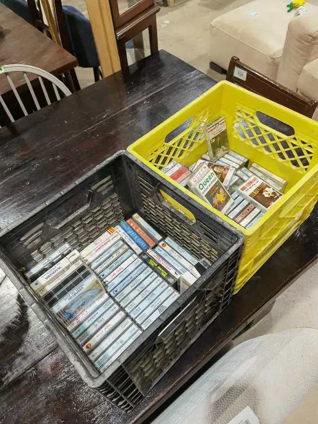 Assorted Music Cassette Tapes