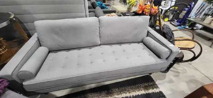 Grey Sofa Mid-Century Modern