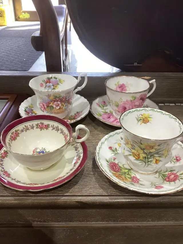 China Teacups (4 available - $10 each)