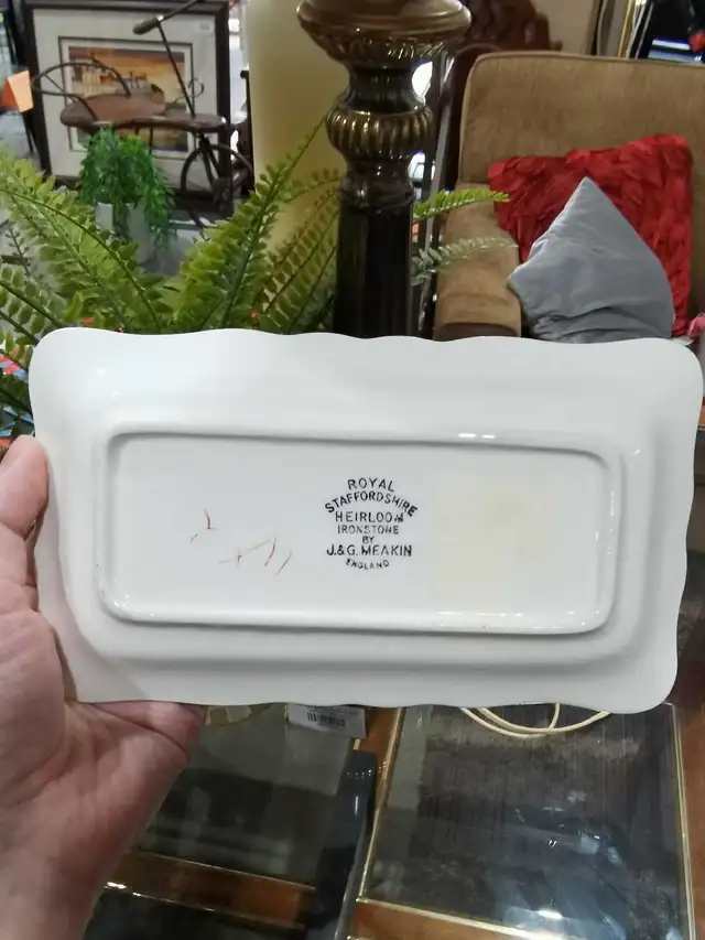 J&G Meakin Butter Dish