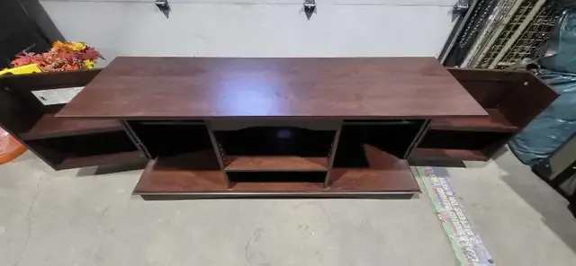 Welwick Designs 60" wood TV Stand - Espresso