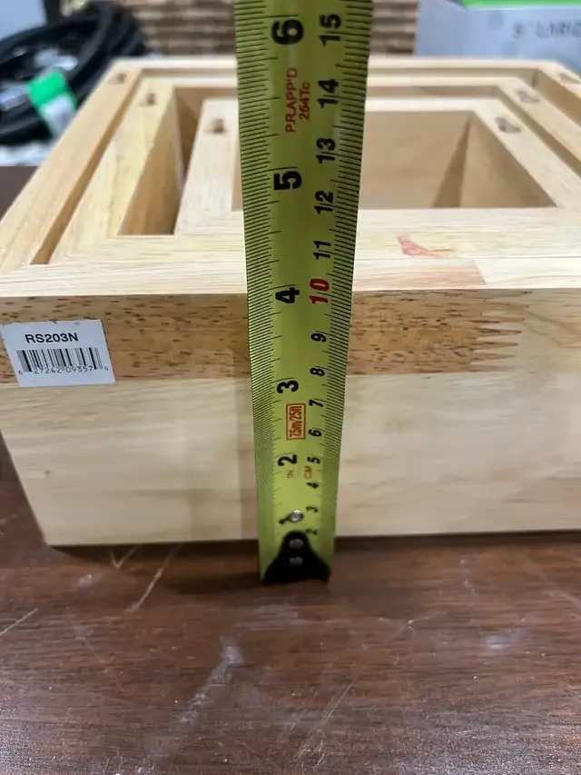 Wooden Floating Shelves - set of 5