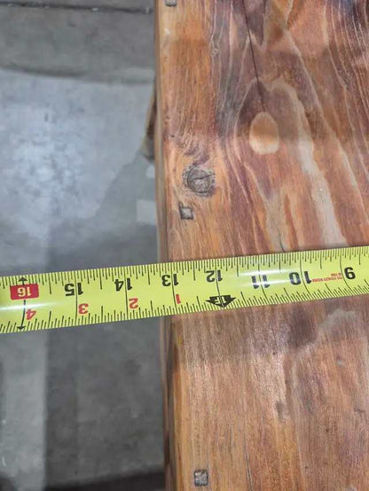Solid Wood Spindle Bench