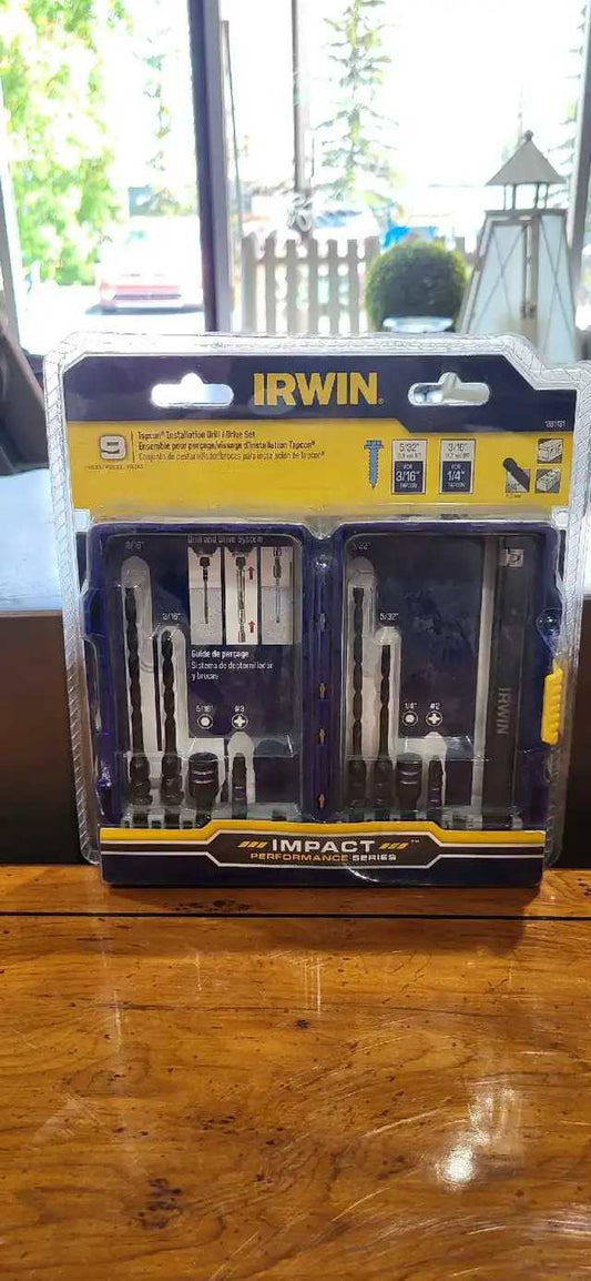 Irwin Tapcon Installation Drill and Drive Set