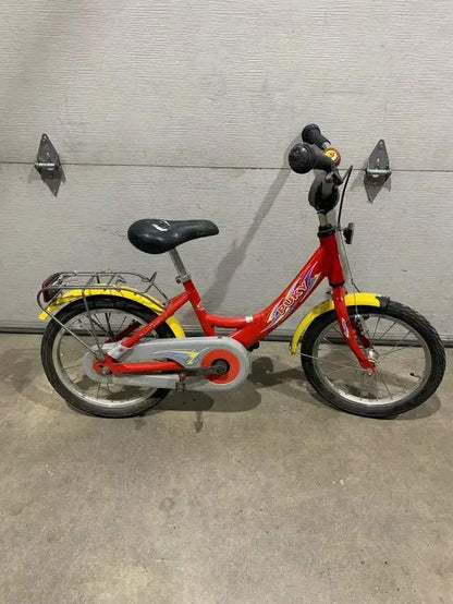 Children’s Red and Yellow Bicycle