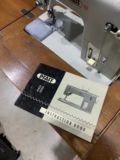 VintagePfaff 90 Sewing Machine Table - untested