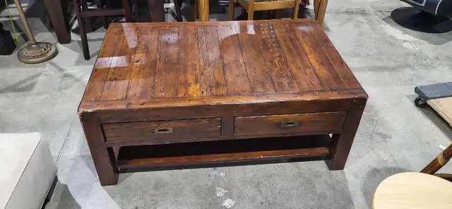PGT Reclaimed Coffee Table - 2 Drawer