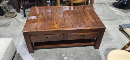 PGT Reclaimed Coffee Table - 2 Drawer