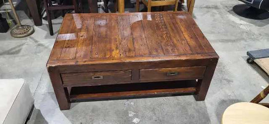 PGT Reclaimed Coffee Table - 2 Drawer
