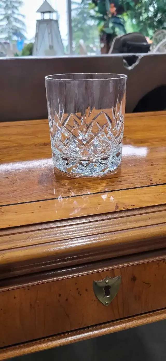Crystal Whiskey Glasses - 8