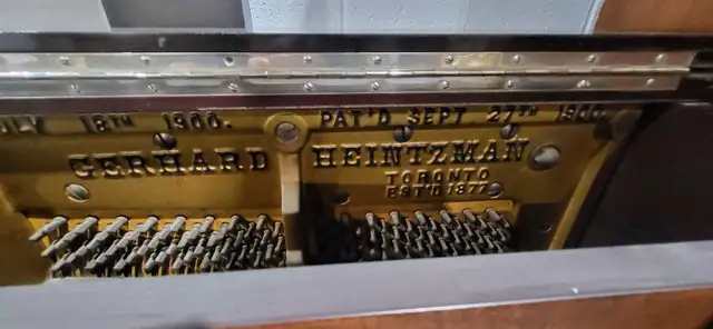 Gerhard Heintzman Piano - Miniature Grand - July 18th 1900