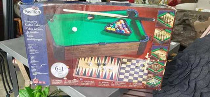 Pavilion 6-in-1 Executive Game Table