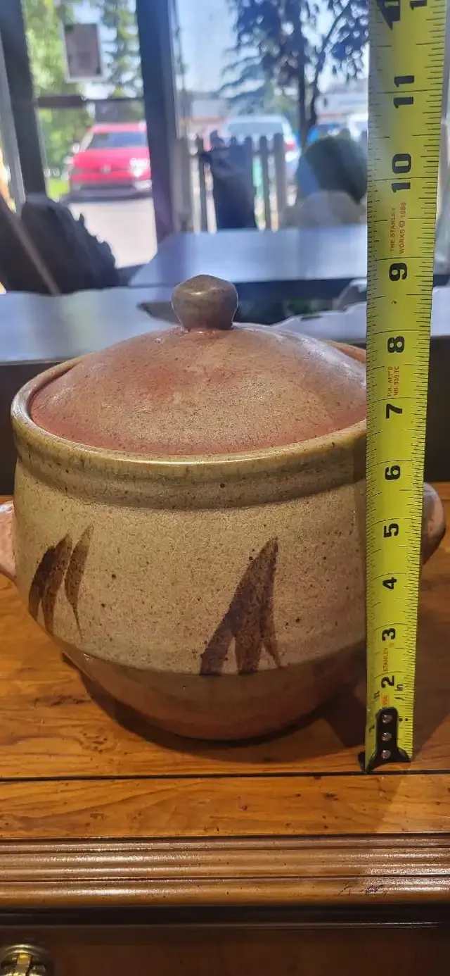 Handcrafted Stoneware Casserole Dish