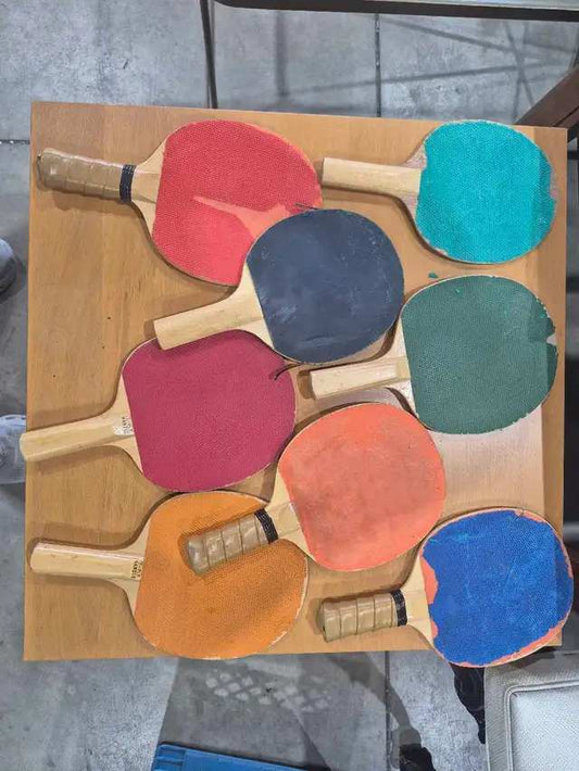 Variety of Table Tennis Paddles