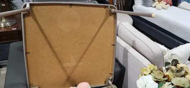 Folding Square Card Table with Locking Legs