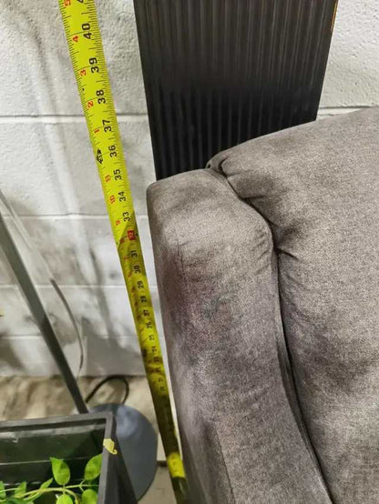 Soft Curved Grey Sofa