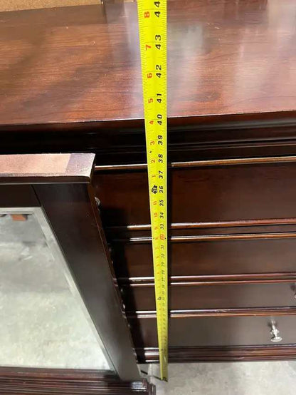 Dresser with mirror