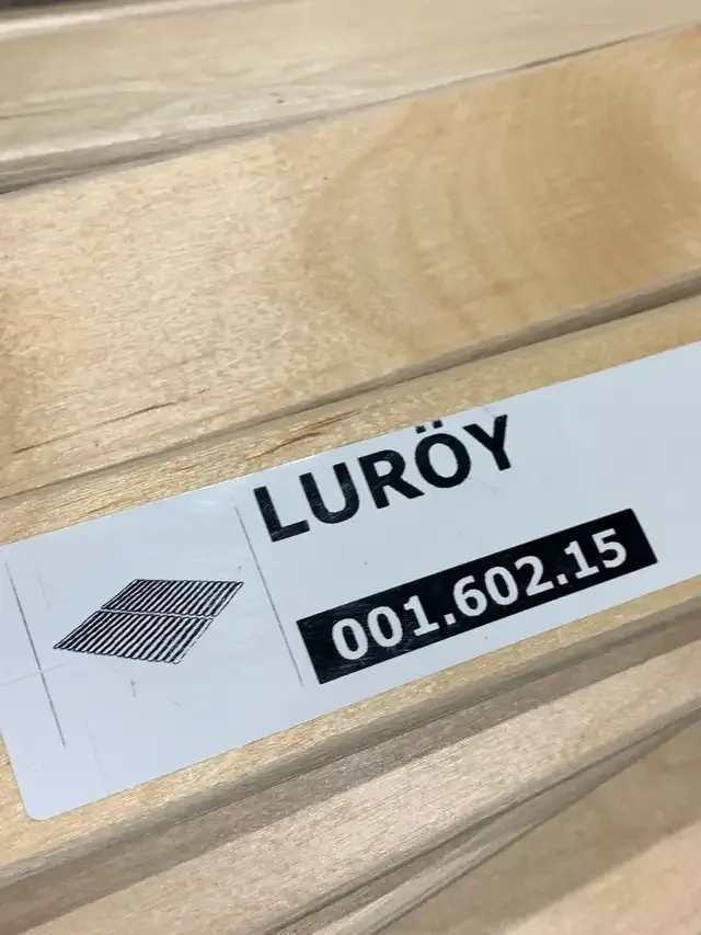 IKEA Luroy Queen Slats and Mid Beam Support bed replacements
