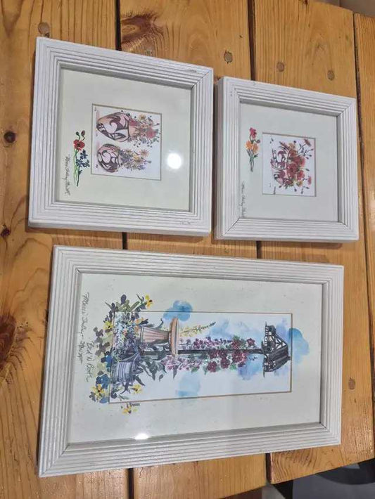 Bed'N Bath Framed Set Unique Art Prints