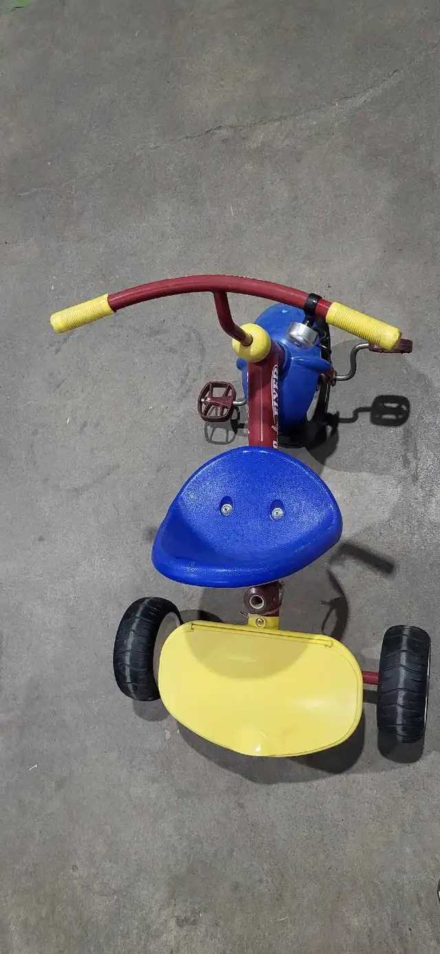 Radio Flyer Tricycle - Blue and Yellow