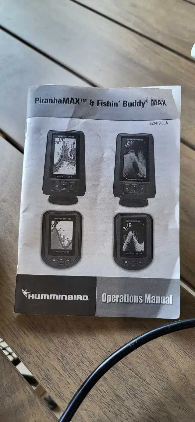 Humminbird PiranhaMAX 4 DI - Untested!