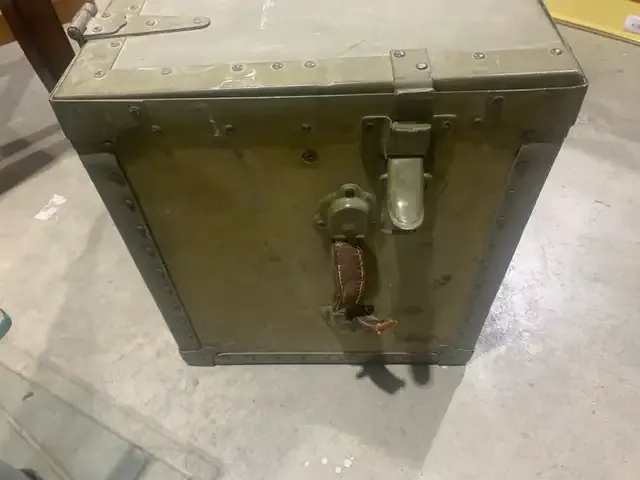World War Vintage Storage Trunk