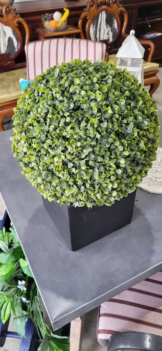 Artificial Boxwood Topiary Ball